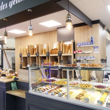 Création d'un espace boulangerie, snacking en GMS